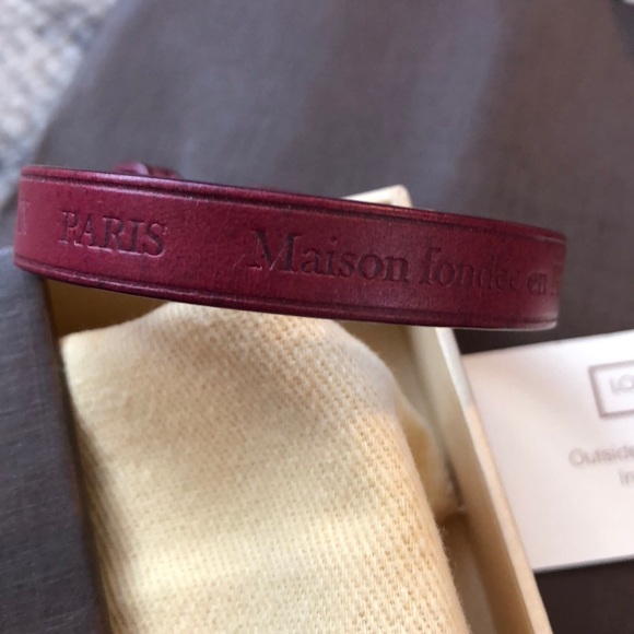Louis Vuitton Jewelry - Authentic Louis Vuitton stamp it bracelet fuschia